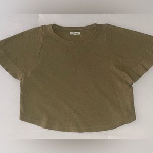 Madewell Oversized Green Tee Size XS